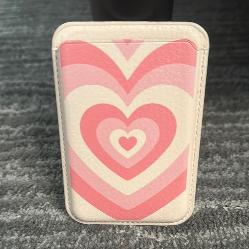 Pink Heart Pattern Phone Case - Picture 6 of 8